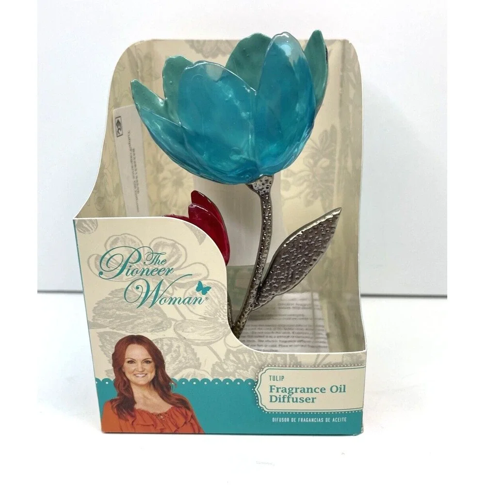 Pioneer Woman Aroma Accents Fragrance Plug-in Tulip Floral Diffuser